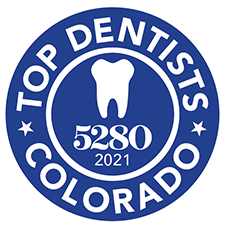 5280 Top Dentist 2021 Award